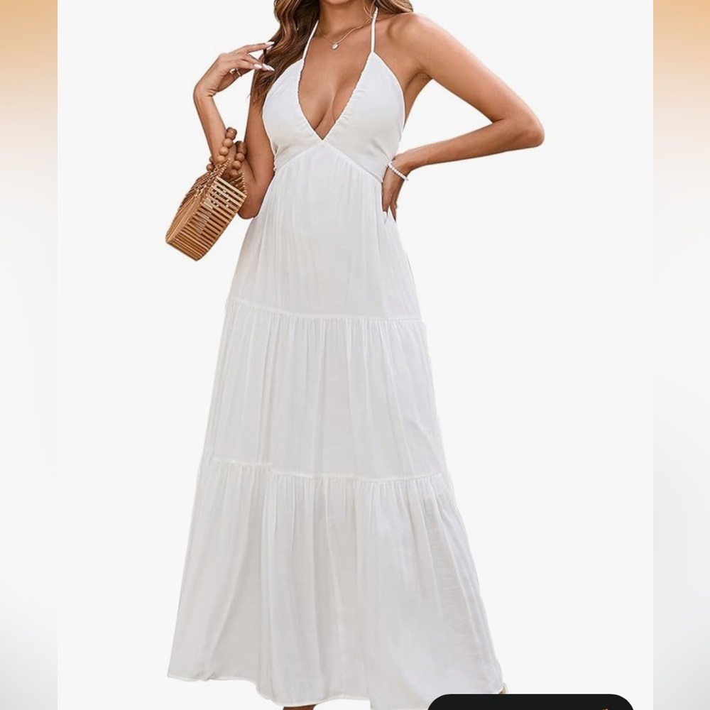 White Maxi Sundress